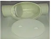 VAP110 - VALVULA ANTIRETORNO PVC 110.