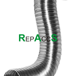 H751 - CAÑO DE ALUMINIO CORRUGADO DE 75 X 1M.